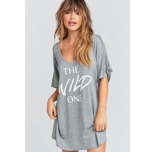 Show Me Your Mumu The Wild One Benji Slinky Tunic Tee